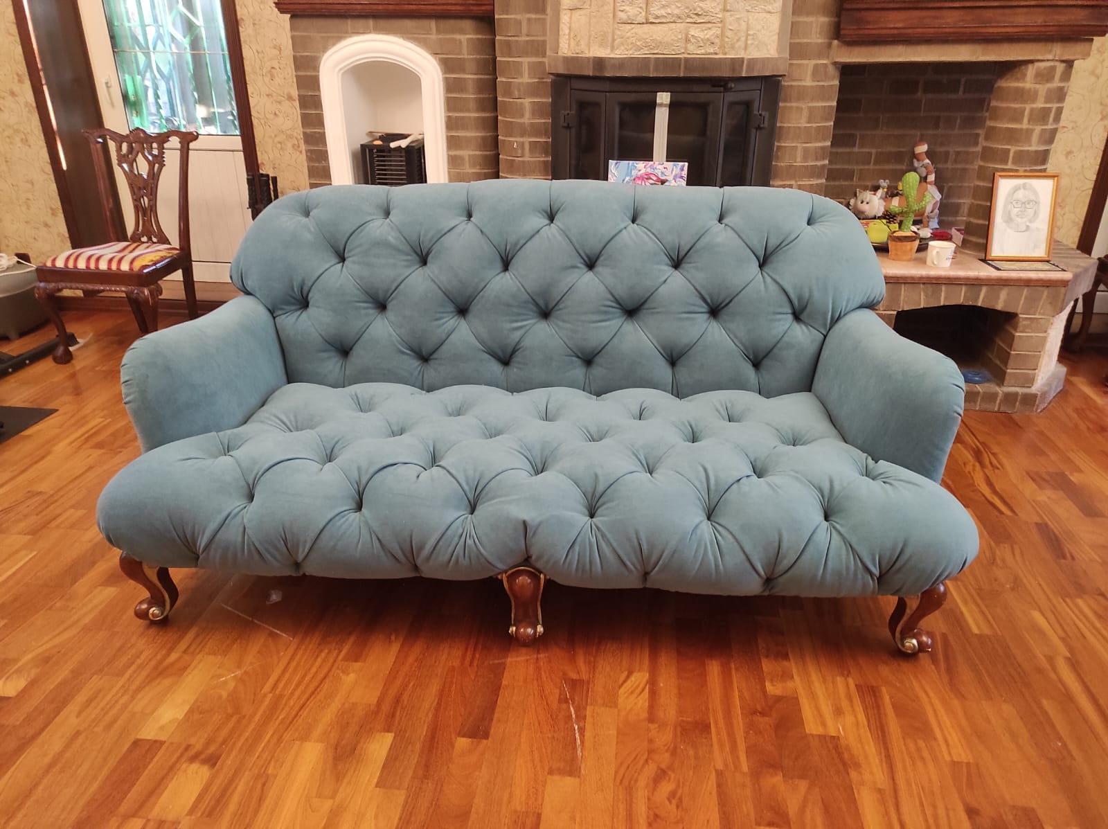 Перетяжка дивана. Бологое